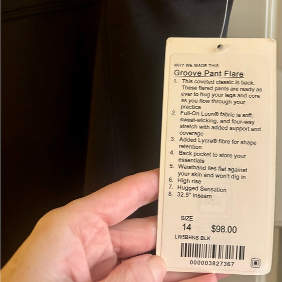 Lululemon Groove Pant Flare 
Super High-Rise - Picture 7 of 8